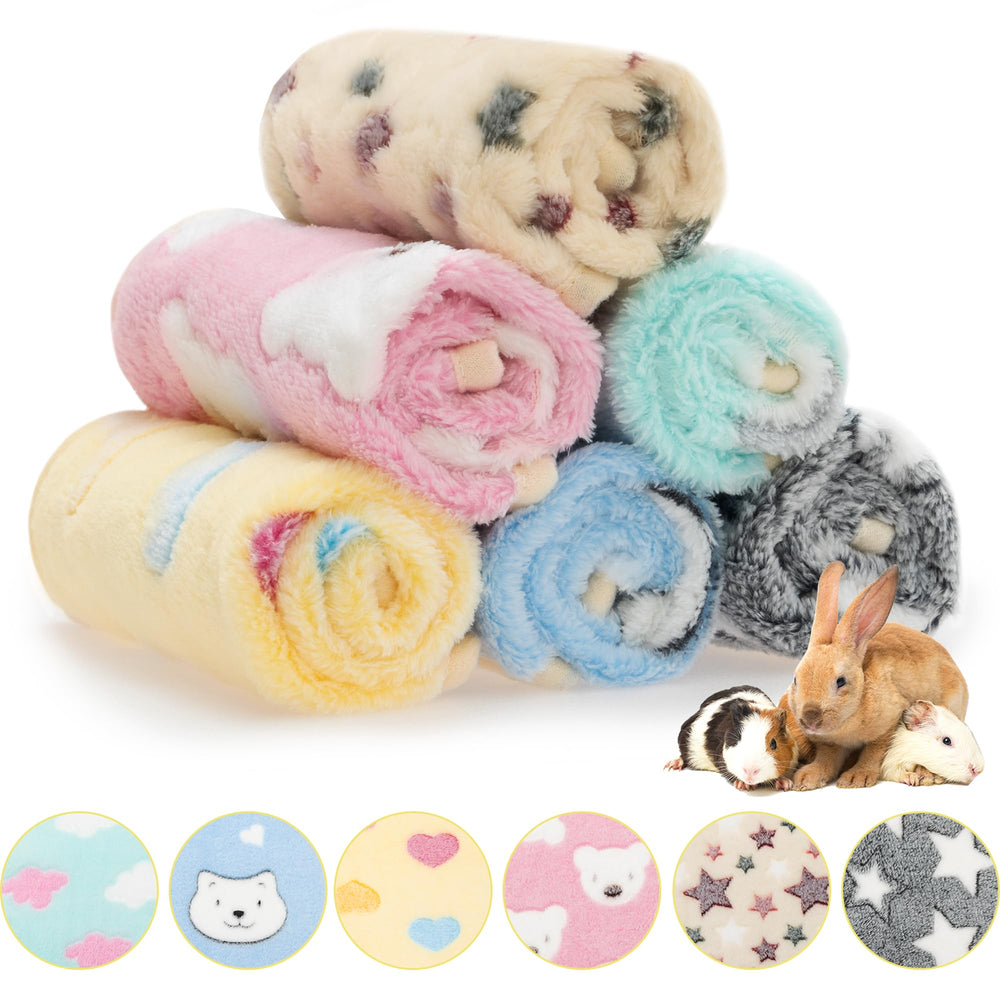 ABFEKIEA manta amarilla para mascotas pequeñas, cómoda para dormir.