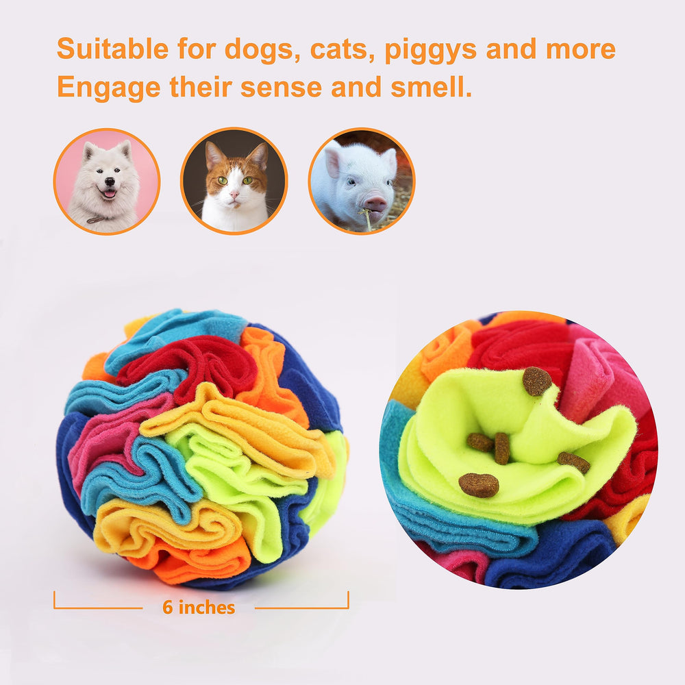 Ablechien Snuffle Ball: juguete interactivo que estimula curiosidad y recompensas