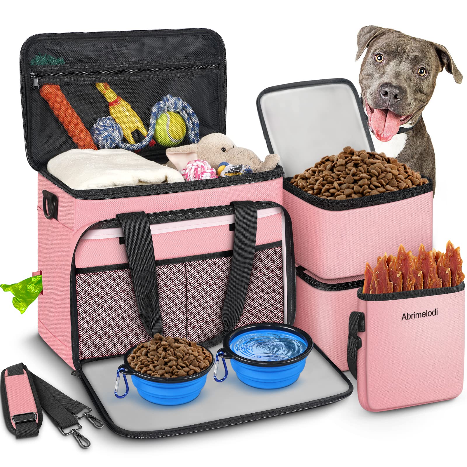 Abrimelodi bolsa-viaje-perro-grande-frontal: diseño práctico para viaje con tu mascota
