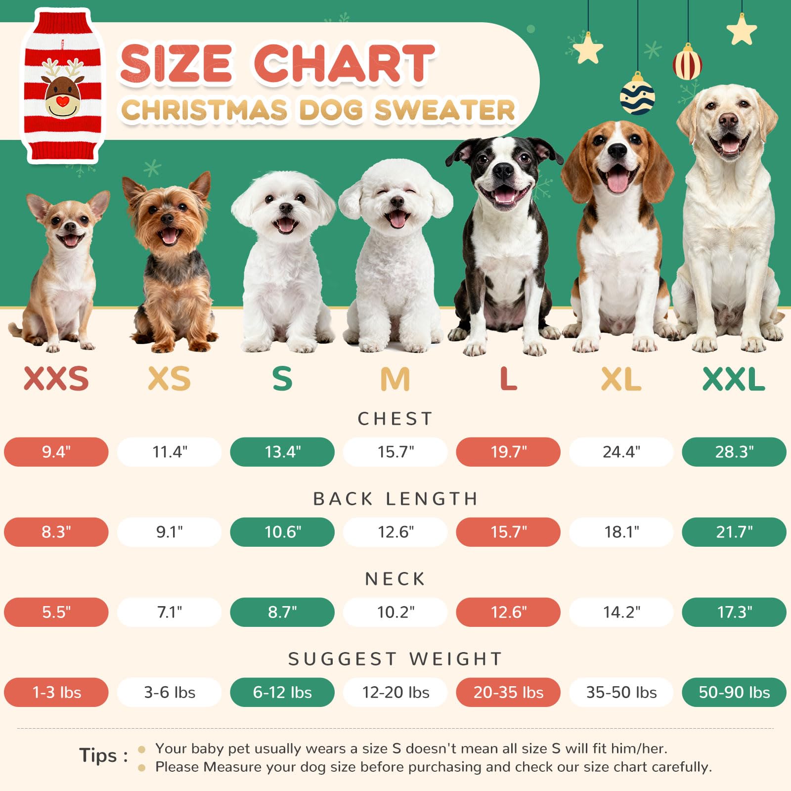 ABRRLO sudadera navidad fácil de poner y quitar para mascotas