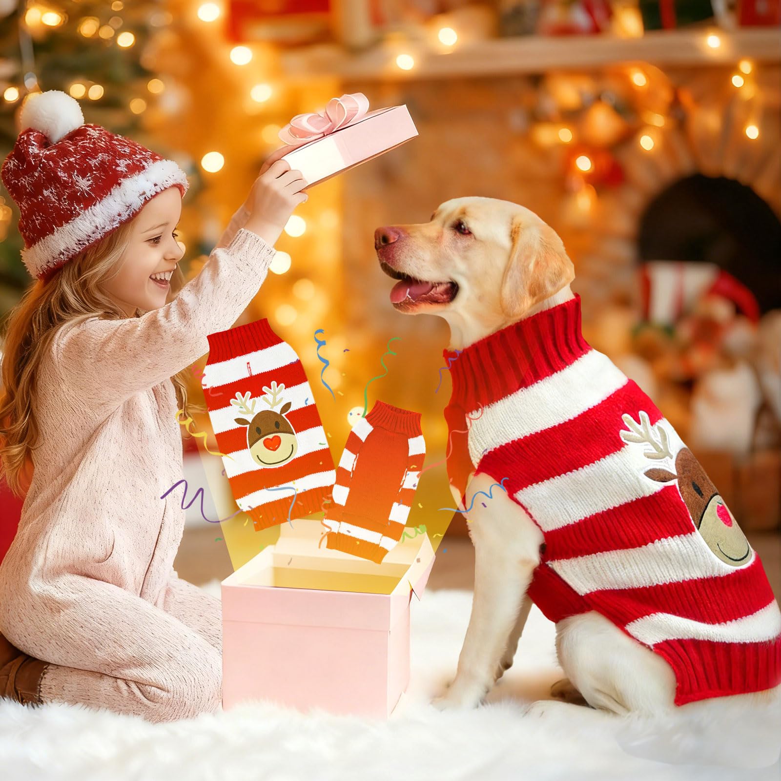 ABRRLO sudadera navidad texturas suaves y elásticas para mayor comodidad