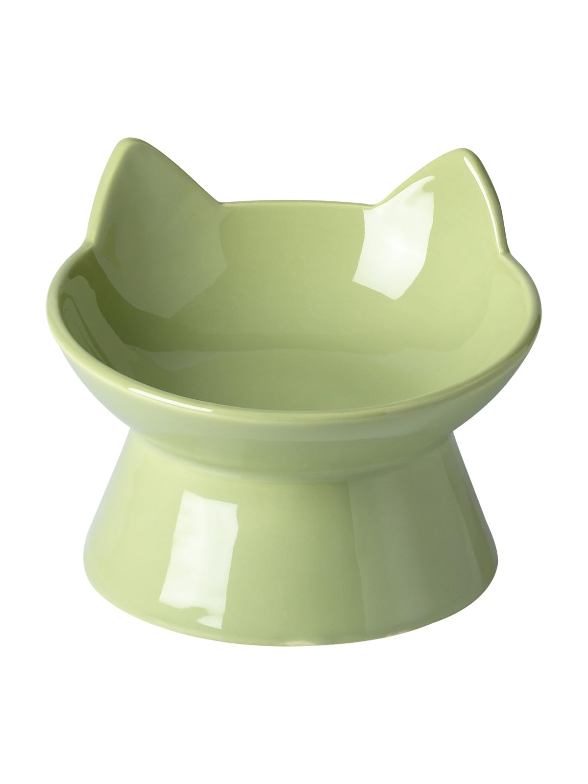 ABRUTY tazón gatos elevación 5oz para comer cómodo y estable.