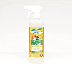 Absolutely Clean botella de 16 oz para remover excrementos de ave, limpieza rápida.
