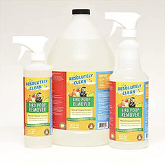 Absolutely Clean enzimas naturales para descomponer residuos de ave, sin vapores.