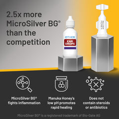 Etiqueta de seguridad veterinaria para uso doméstico en Absorbine Silver Honey