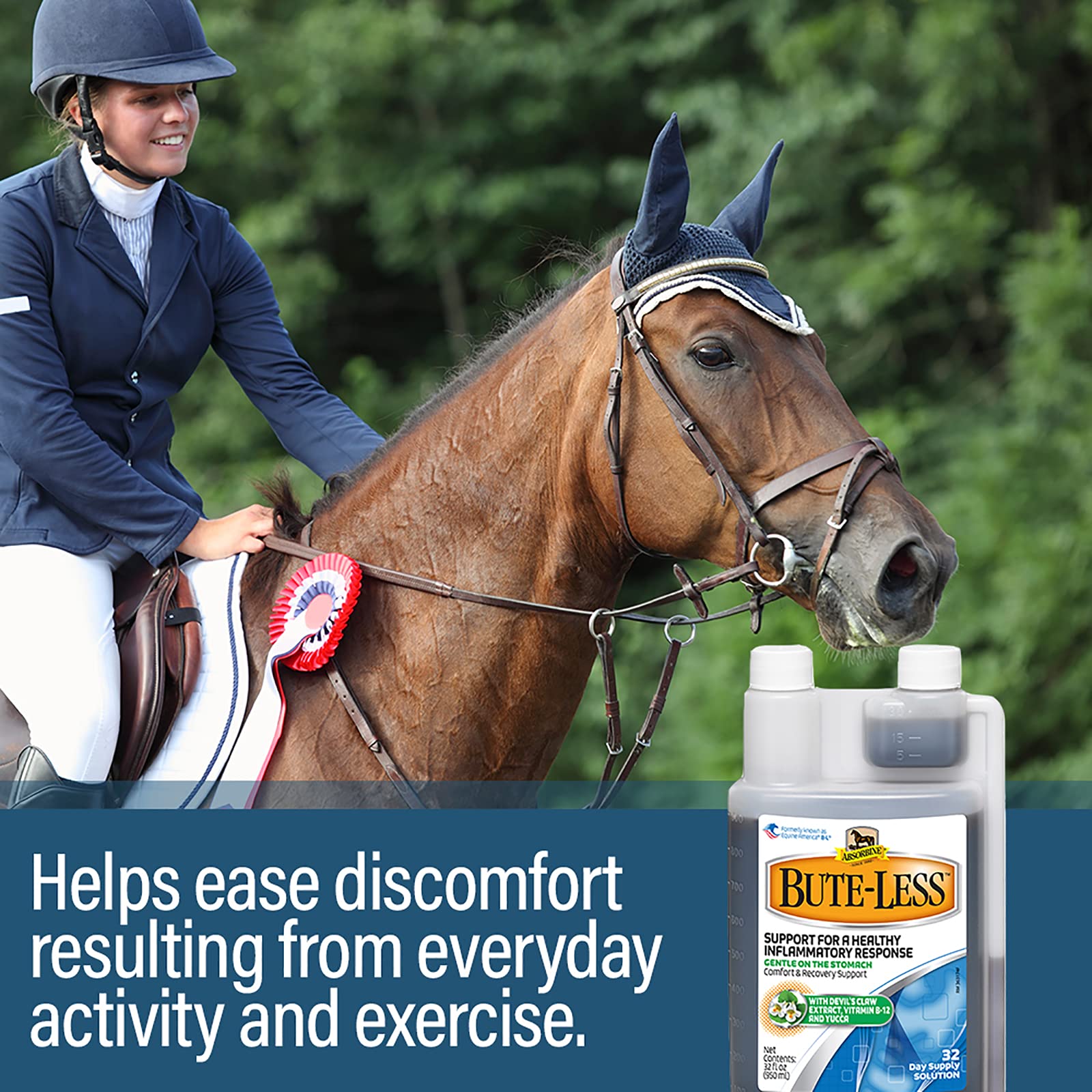 Absorbine Bute-Less, Yucca para una formulación equilibrada.