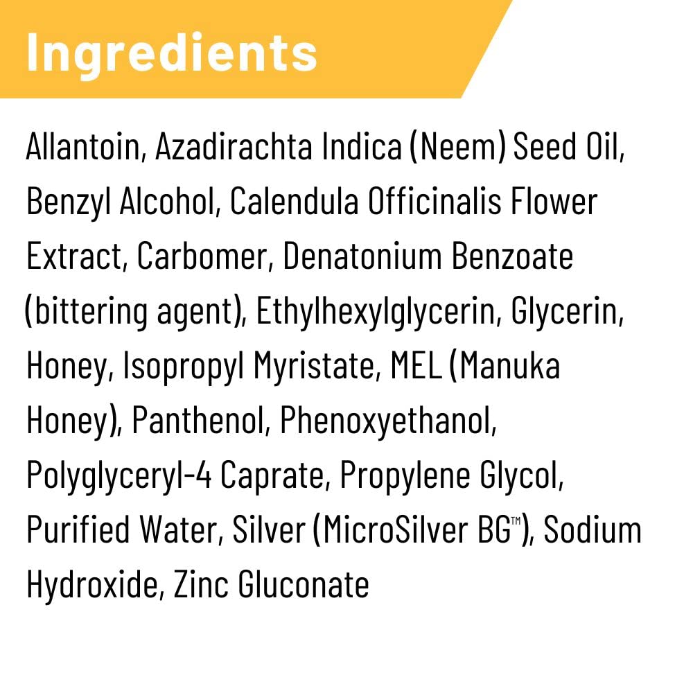 Absorbine Gel Miel Plata aplicación rápida y fácil