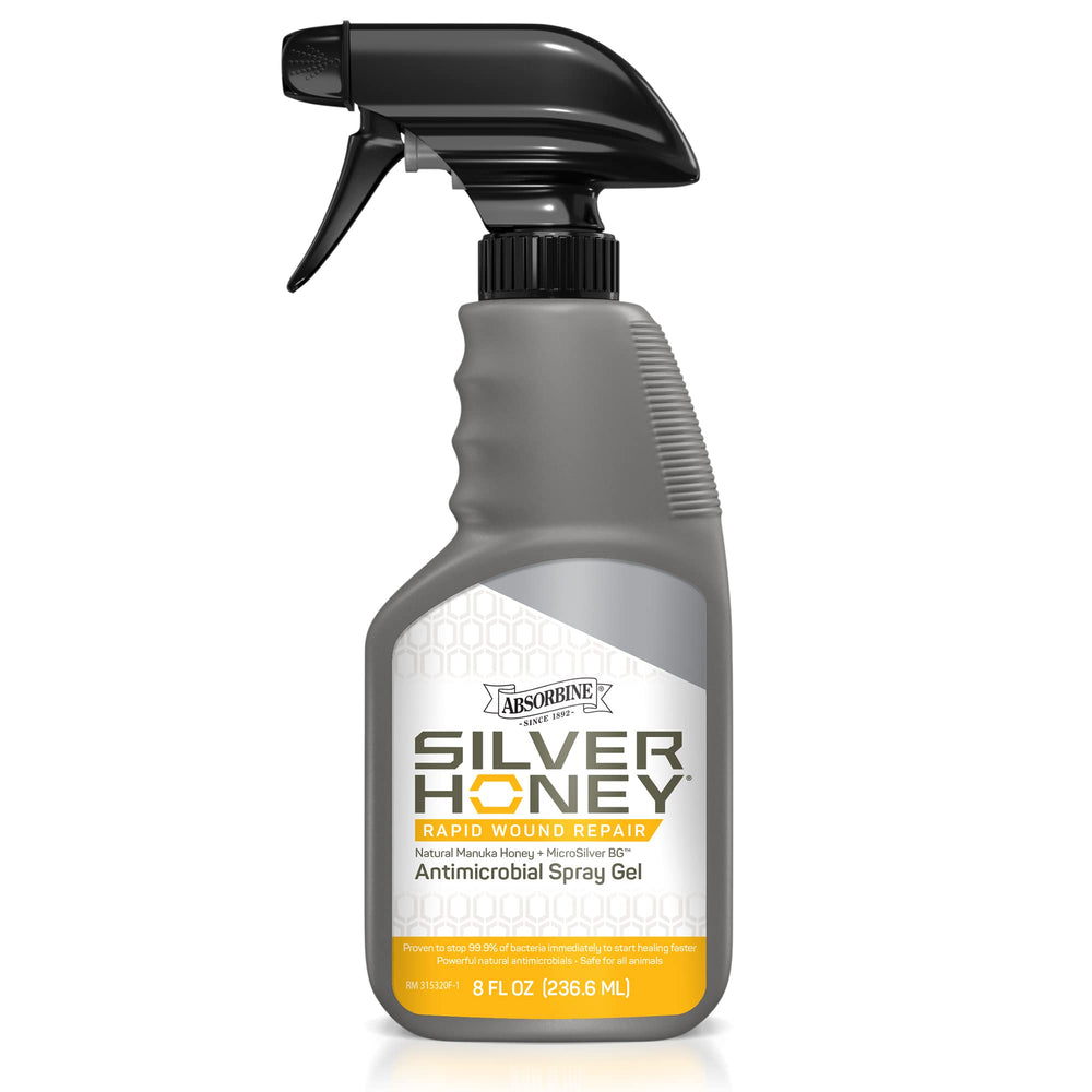 Absorbine Gel Miel Plata envuelve la herida para protección prolongada