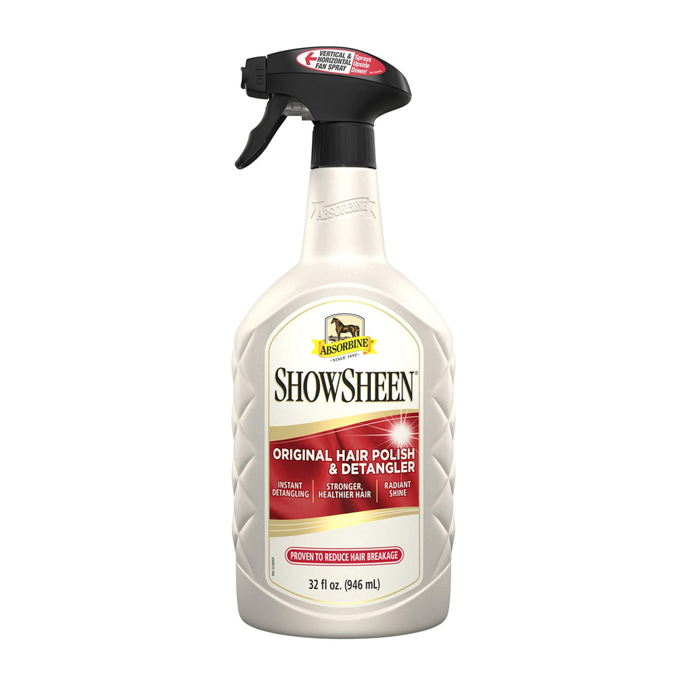 Absorbine ShowSheen, botella de 32 oz, para brillo y desenredo del pelaje