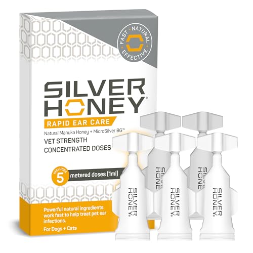 Absorbine Silver Honey: cuidado del oído con miel y tecnología antimicrobiana suave.