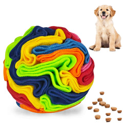 ABUUL ABULL pelota de olfato interactiva para perros, mejora la exploración y el juego.