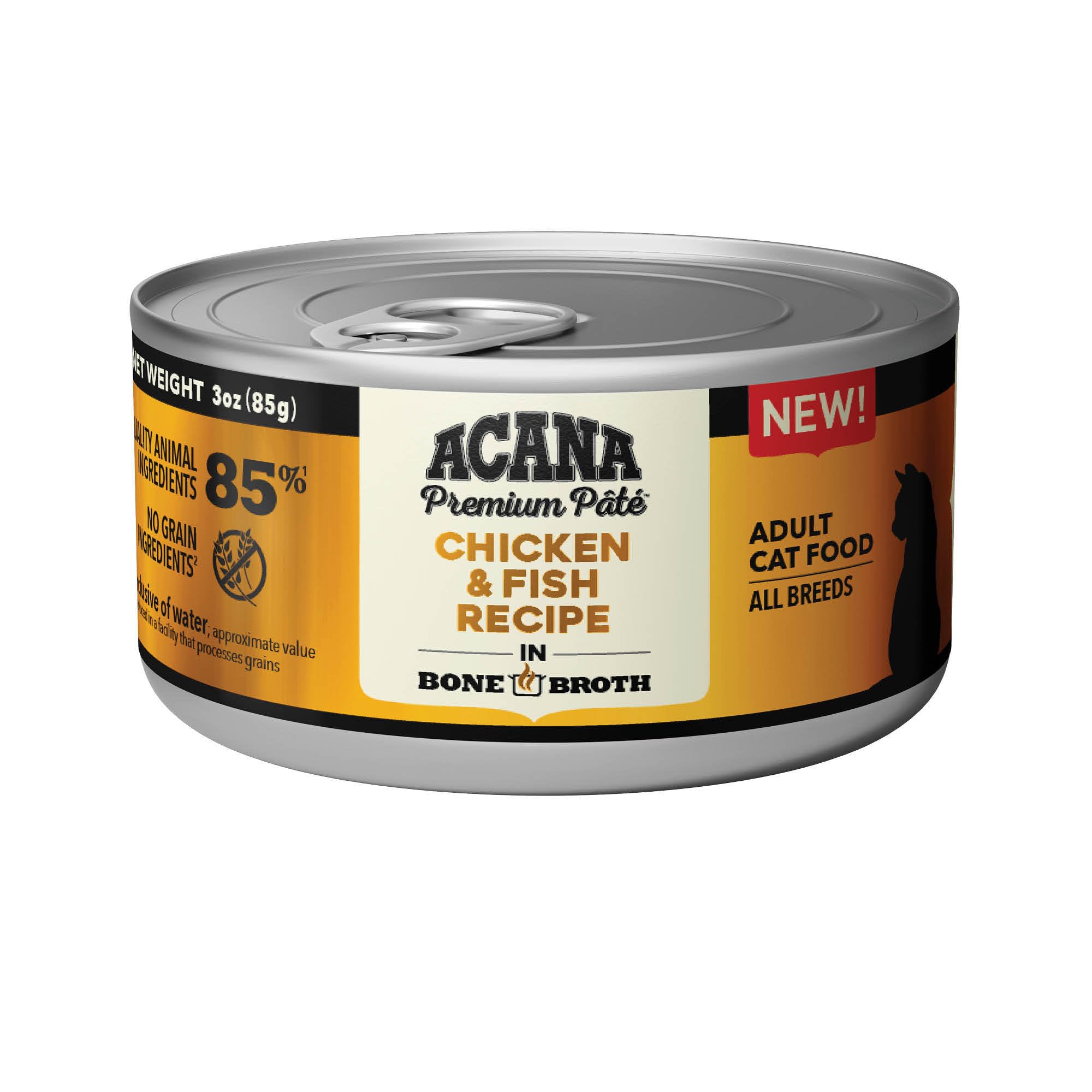 ACANA Premium Pate proteína alta para gatos activos
