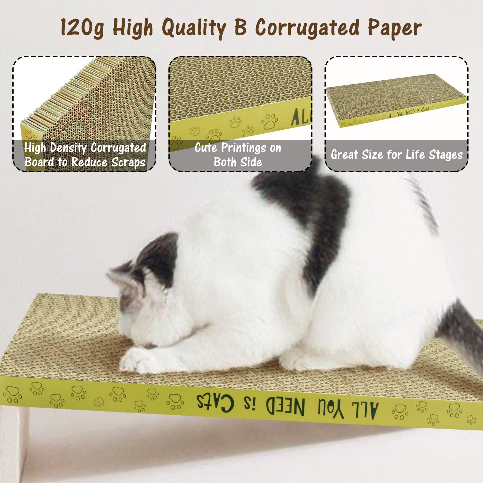 AccEncyc base de rasguño cartón para proteger muebles de forma natural.