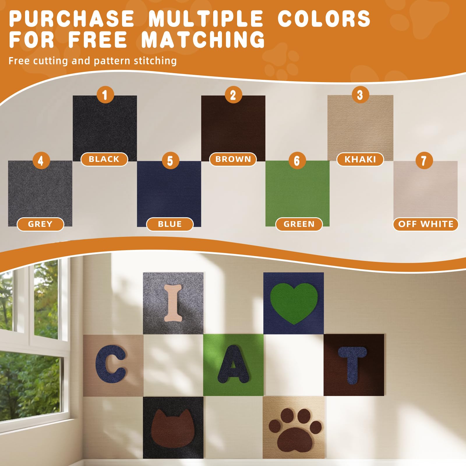 ACEDIGI montaje rápido para crear zona de juego para gatos.
