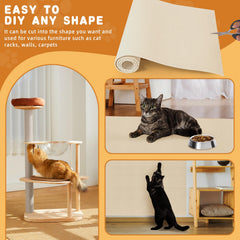 ACEDIGI placas rasca-gato cuadradas para muebles pequeños