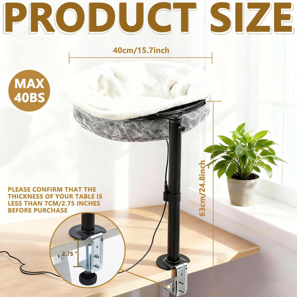 AceOrbit almohadilla calefactable USB desmontable, fácil de limpiar y ajustar.