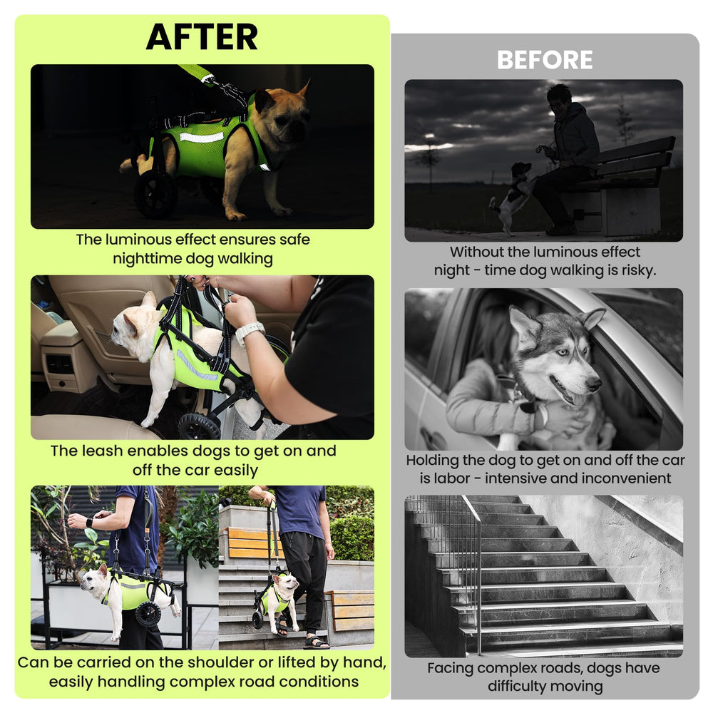 Acesolid silla para perros paralizados, ayuda a mantener movilidad