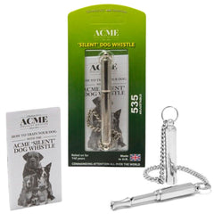 ACME silbato de entrenamiento para perros con ajuste de frecuencia, ideal para sesiones de obediencia.