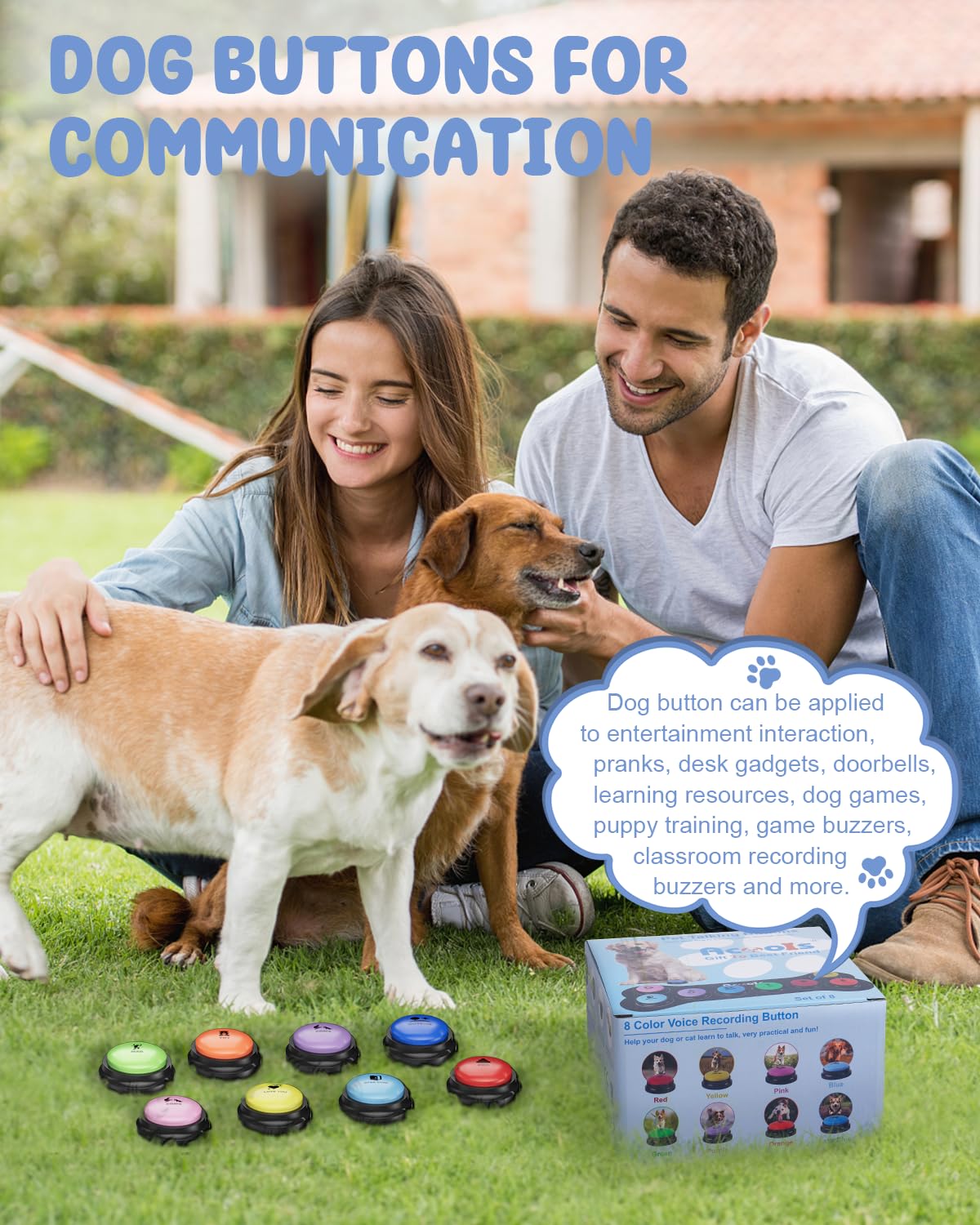 48 calcomanías de escenas para personalizar el entrenamiento de tu mascota.