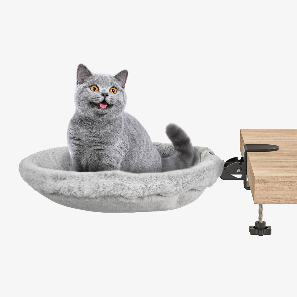 Acools cama hamaca para gato plegable en escritorio, descanso cómodo mientras trabajas