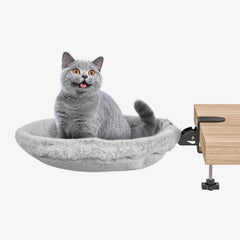 Acools cama hamaca para gato plegable en escritorio, descanso cómodo mientras trabajas