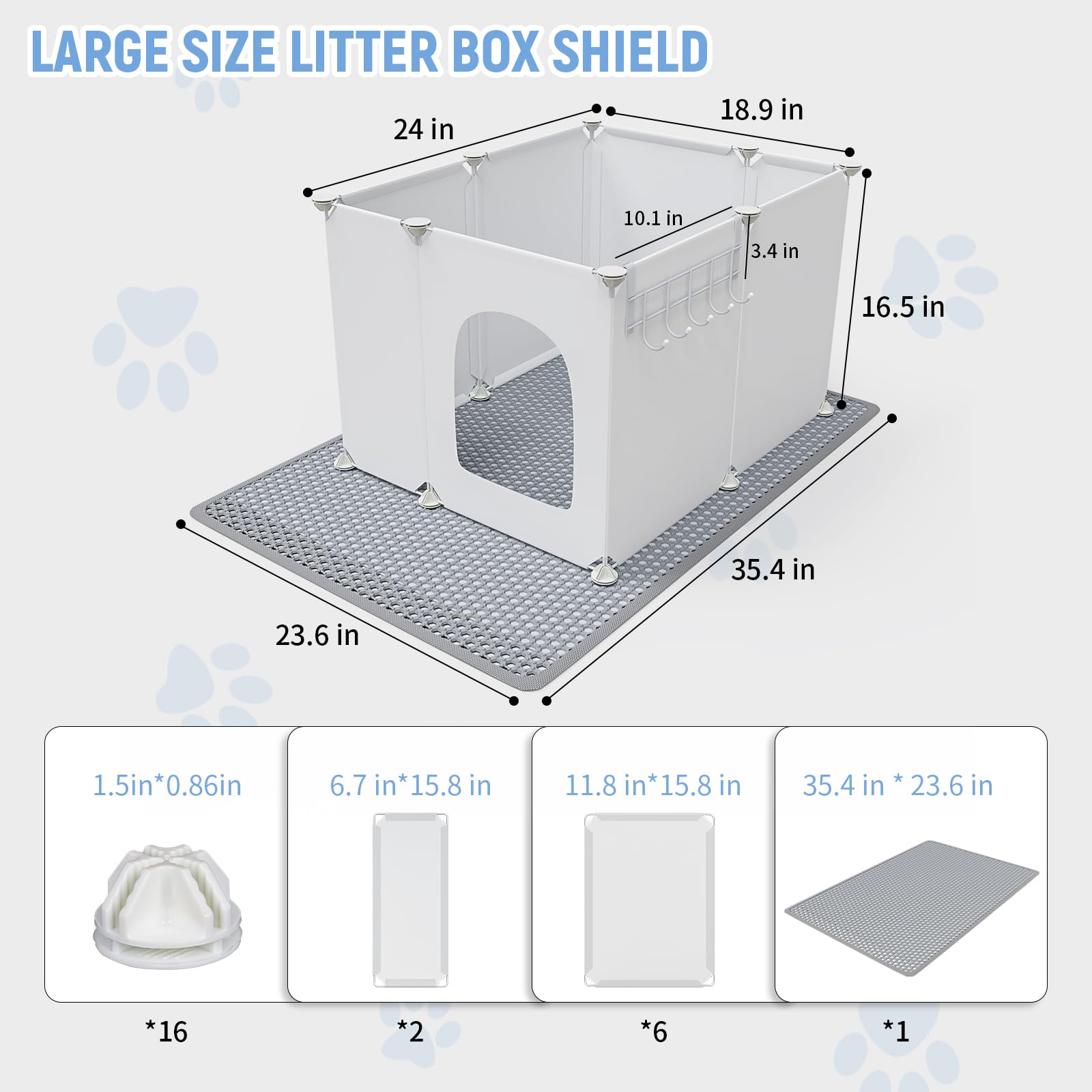 Materiales duraderos de Acools para uso diario con gatos activos
