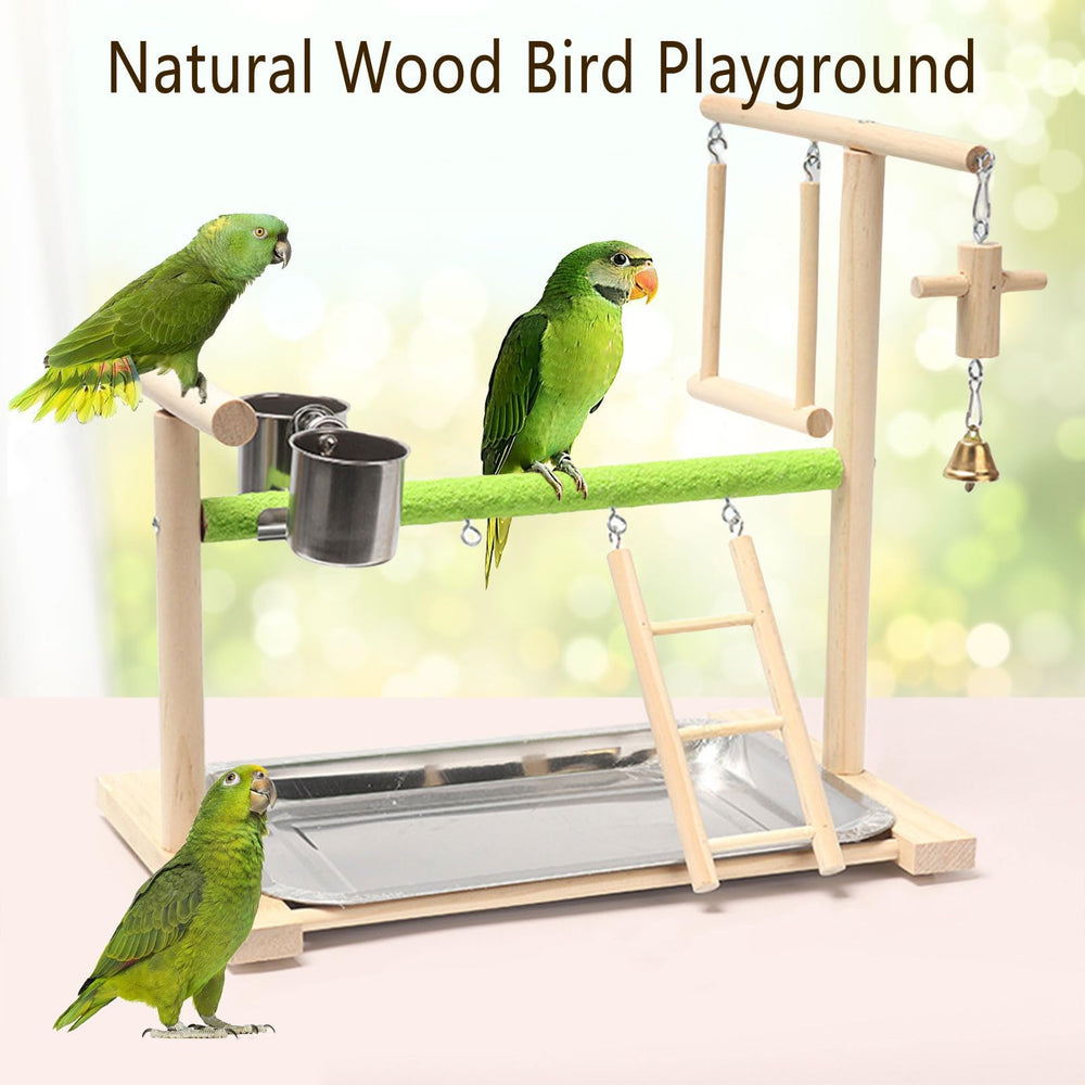 Acsist aves parque de juego juguete cuerda con cascabel