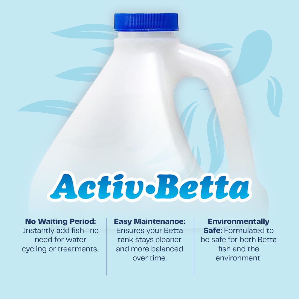 Activ Betta Bio-Activ Live: agua estable para bettas y especies de agua dulce.