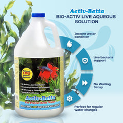 Activ Betta Bio-Activ Live: ciclaje del acuario para un entorno estable y rápido.