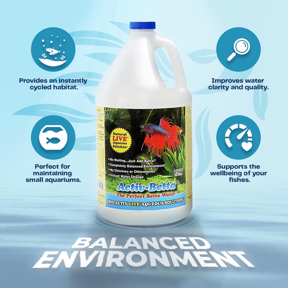 Activ Betta Bio-Activ Live: crecimiento de plantas gracias a nutrientes esenciales.