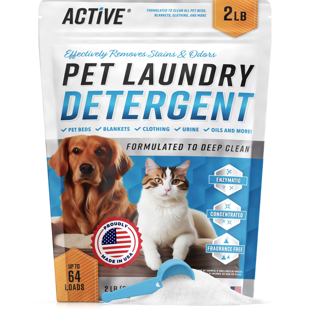 ACTIVE Detergente enzimático para mascotas elimina olores con enzimas.