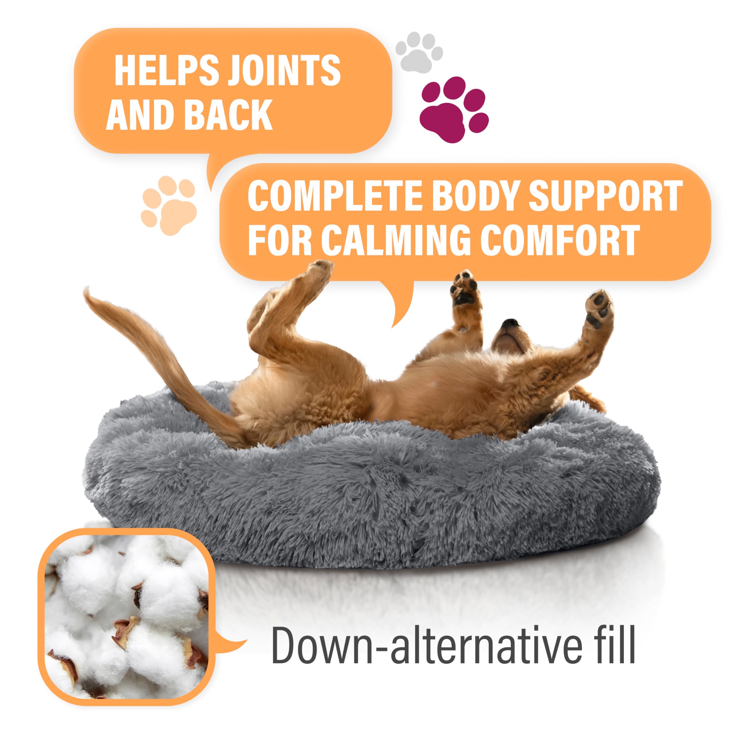 Active Pets base antideslizante de la cama para perros, estabilidad asegurada.