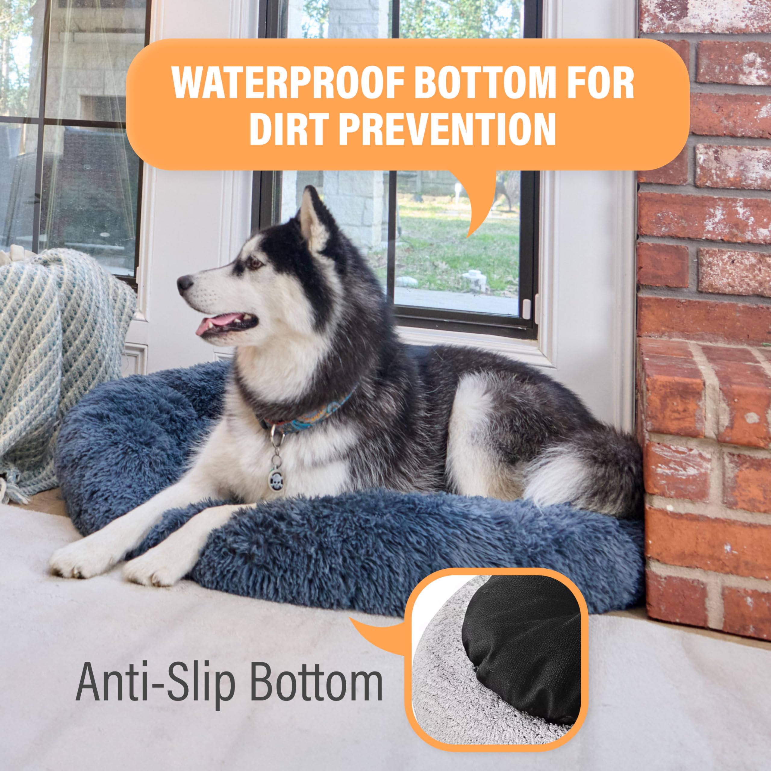 Active Pets cama para cachorro, apoyo cómodo en crecimiento.