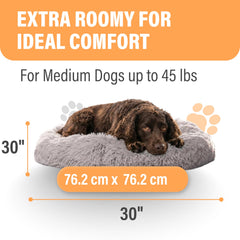 Active Pets cama donut 23x23 perfecta para perros pequeños o viaje