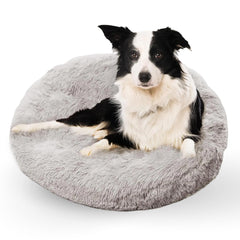 Active Pets cama para perro mediana con interior plush para descanso suave y relajante