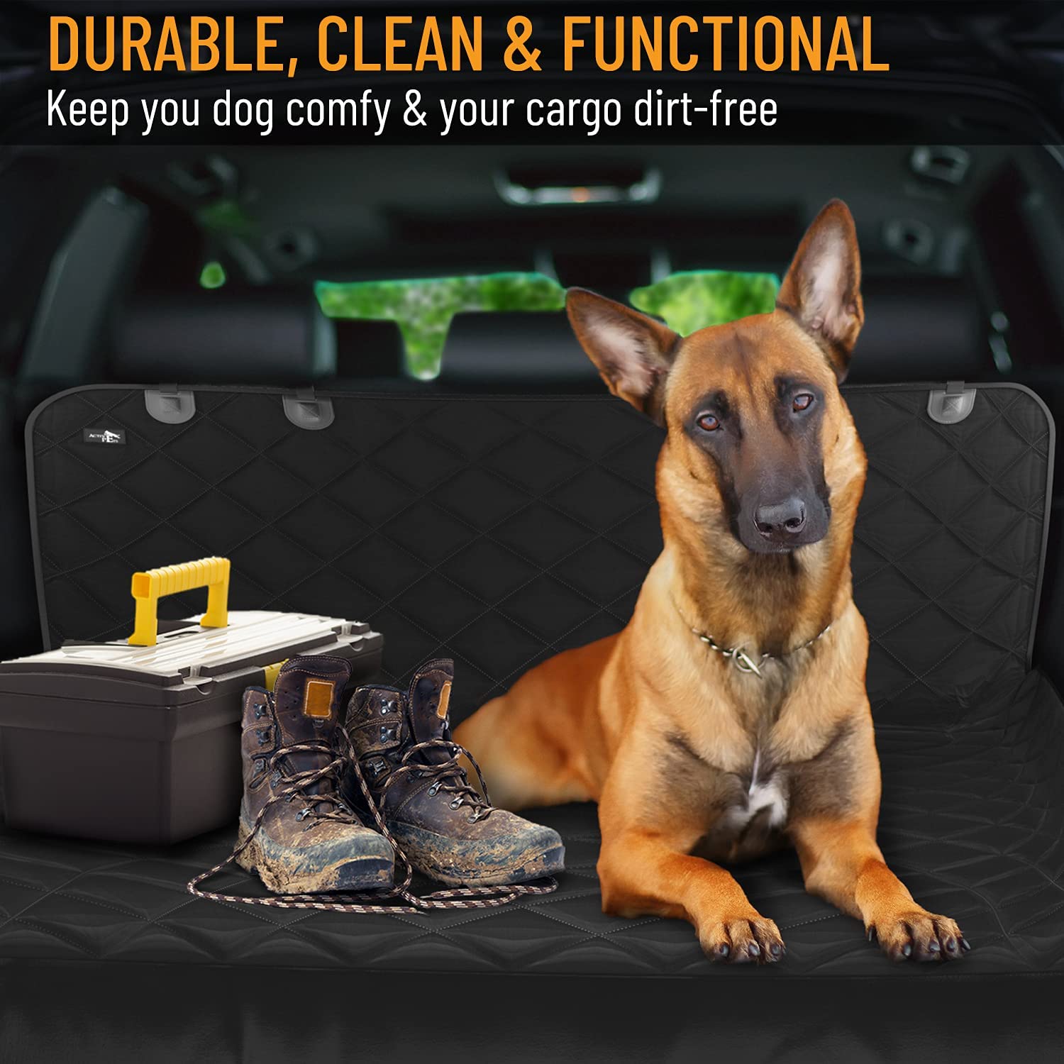 Active Pets Cargo Liner: anclajes y base antideslizante mantienen a tu mascota segura.