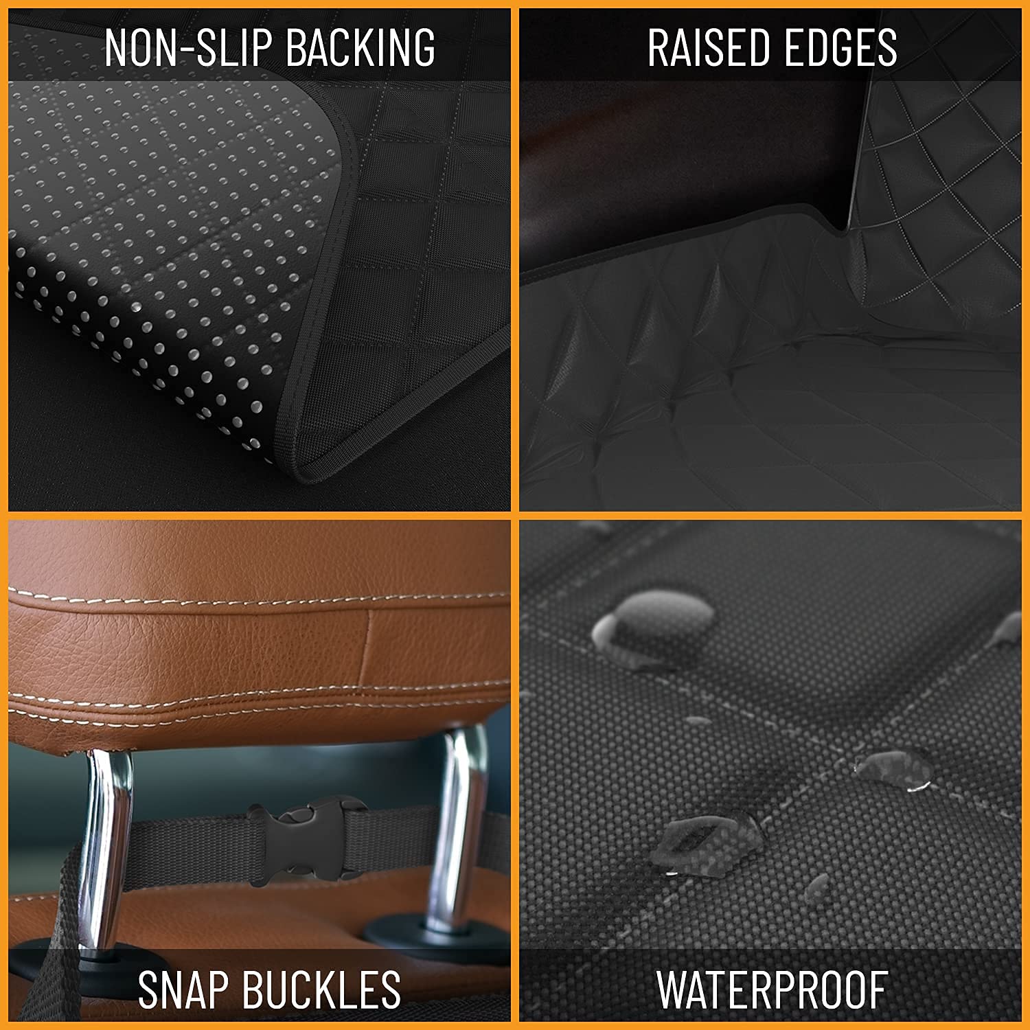 Active Pets Cargo Liner: superficie fácil de limpiar con paño o aspirado.