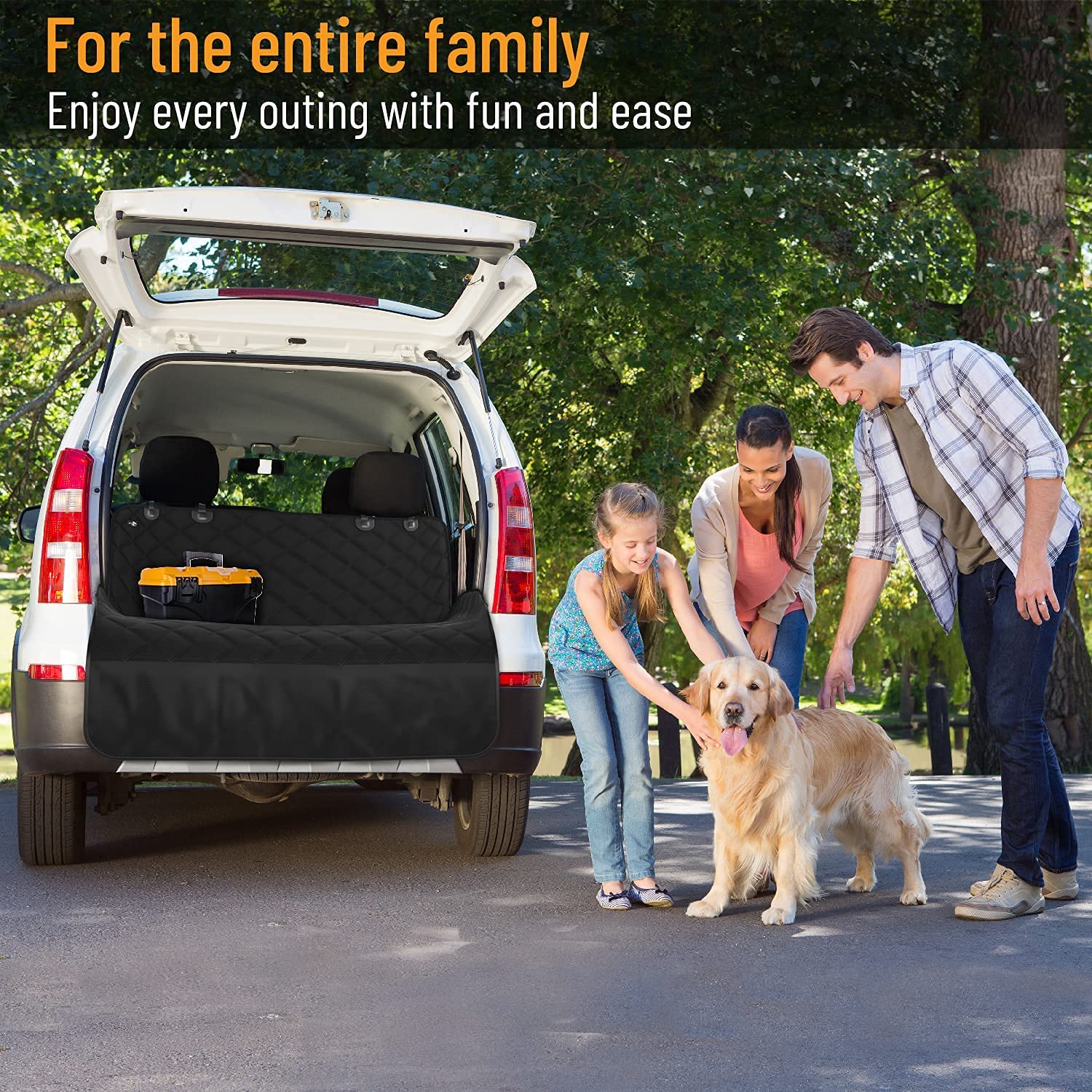 Active Pets Cargo Liner: capas impermeables protegen contra agua y barro.