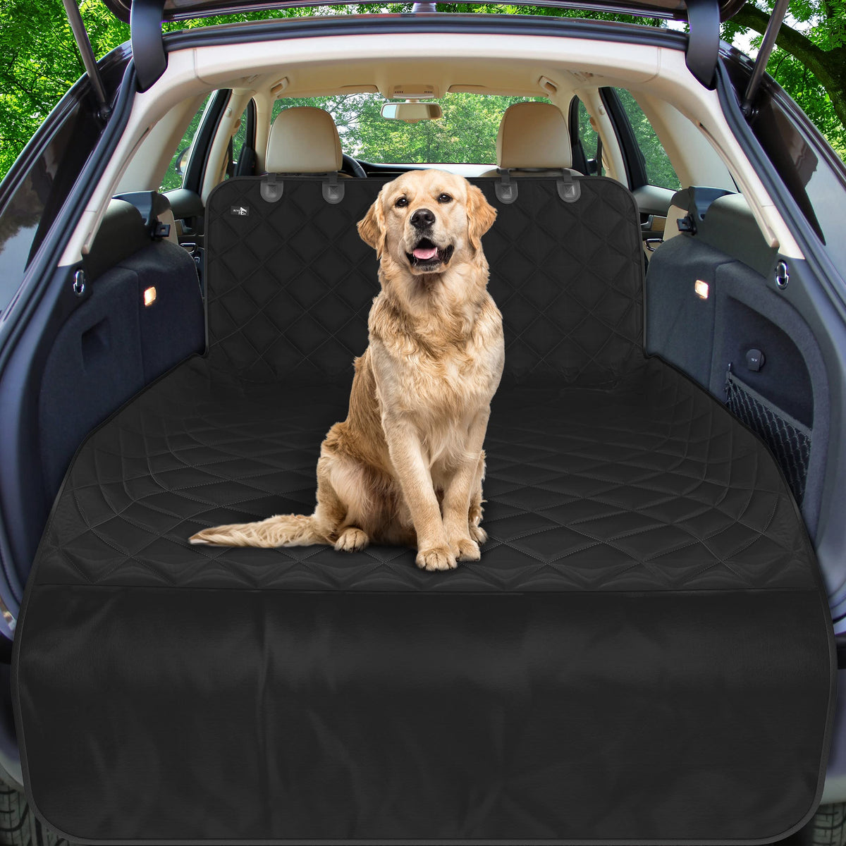 Active Pets Cargo Liner: vista general con protección contra suciedad y pelo.