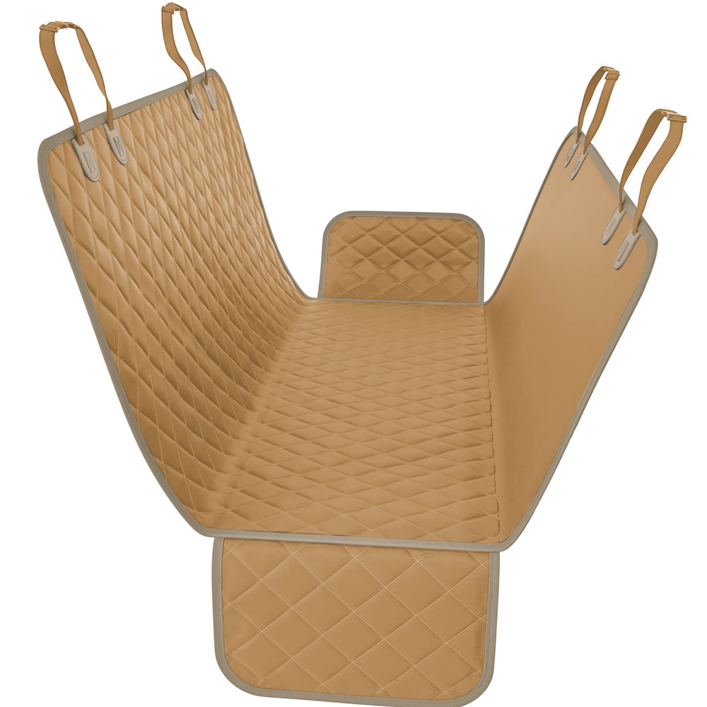 Active Pets funda de asiento para perro impermeable beige XL, ideal para coche limpio