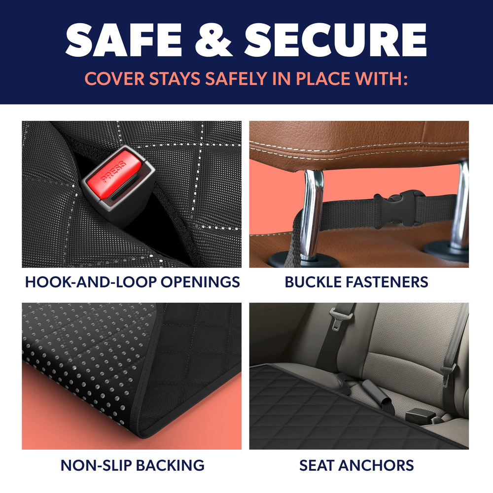Active Pets funda de asiento para perro resistente a huellas y suciedad