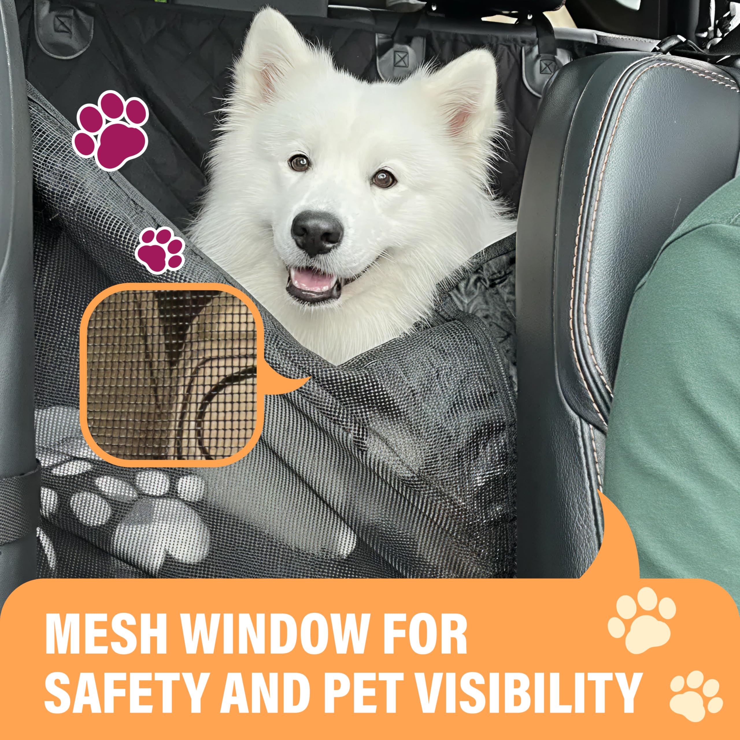 Active Pets protección interior del coche para viajes con mascotas.
