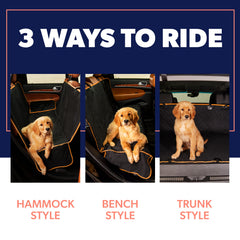 Active Pets tejido oxford 600d impermeable para mayor durabilidad y limpieza.
