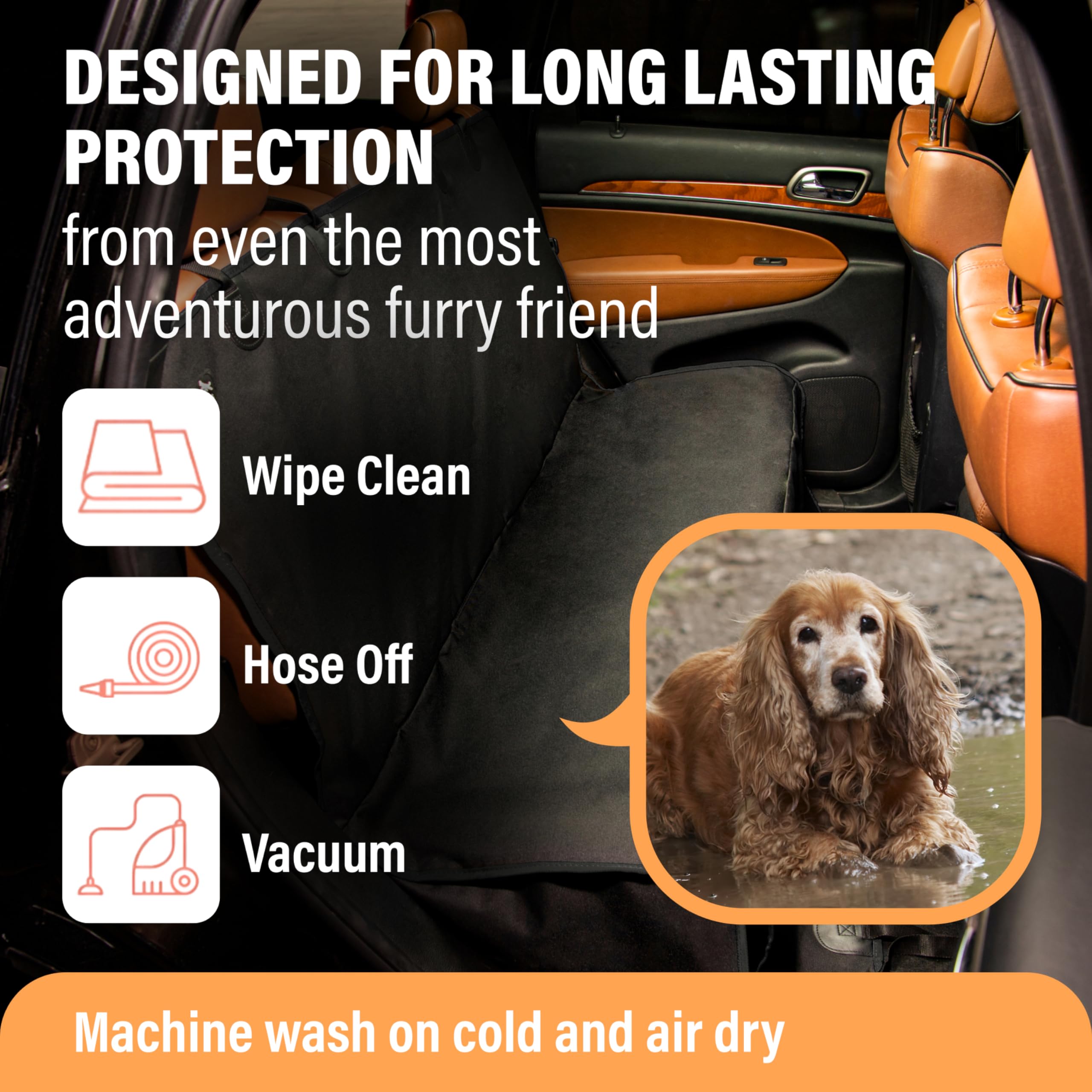 Active Pets uso universal en SUV y coche, habitáculo más limpio.