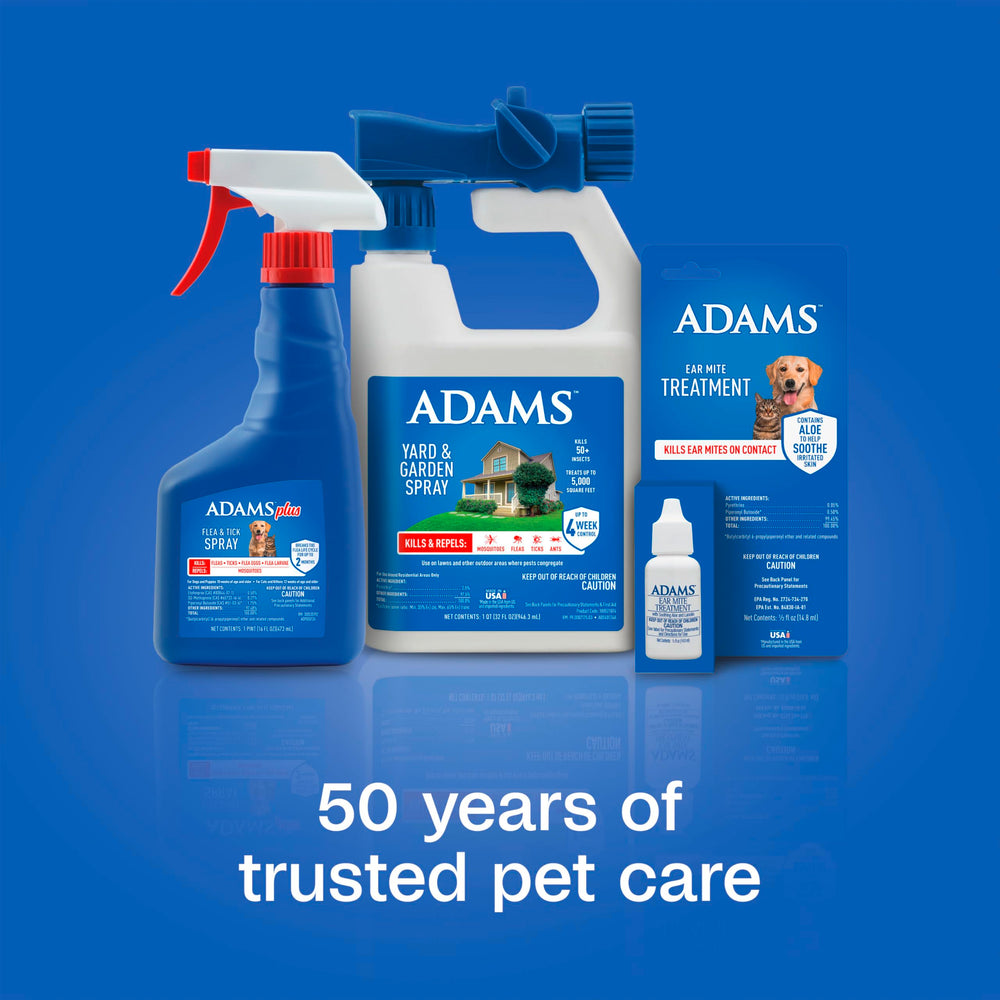 Aplicación en la oreja de tu mascota con Adams