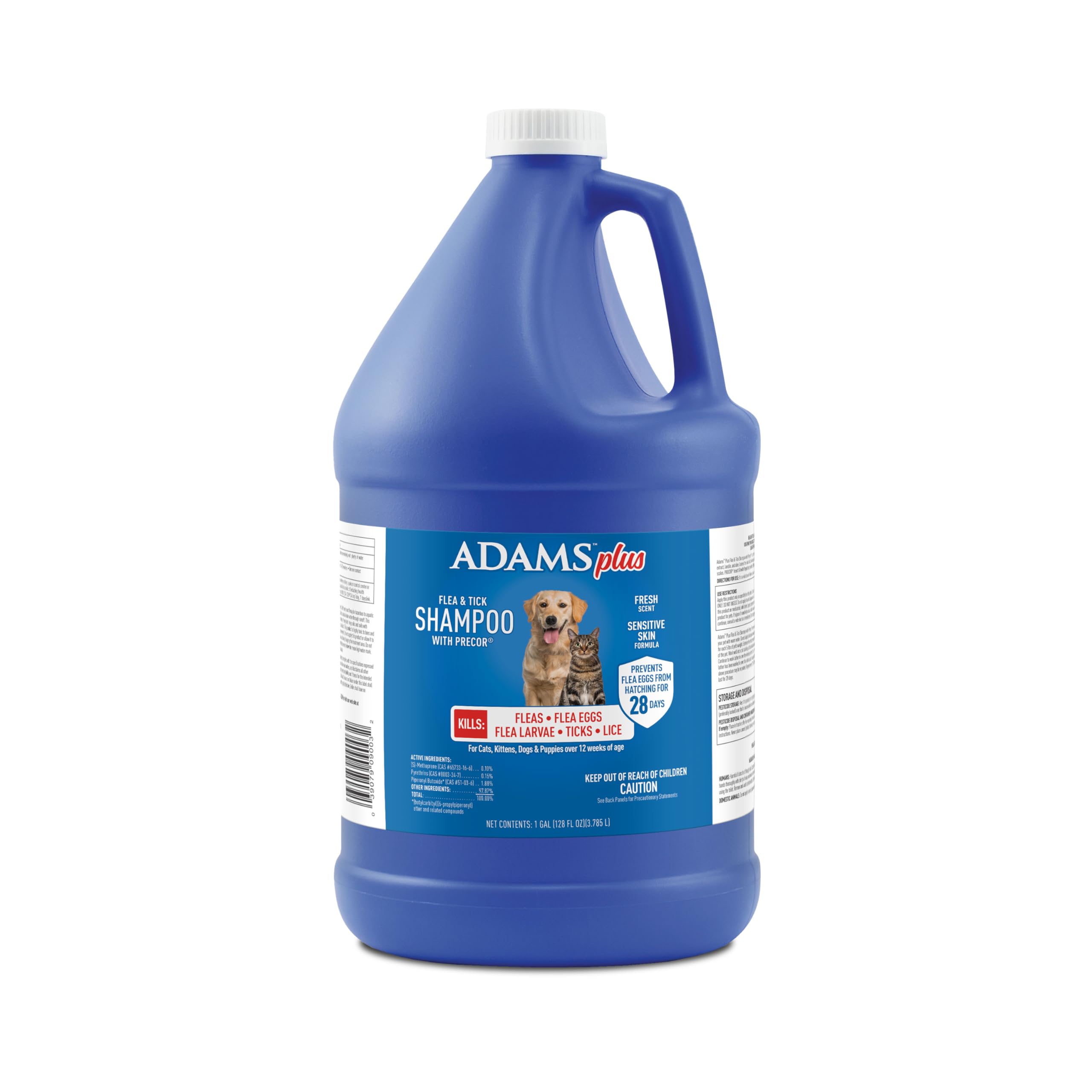 ADAMS Plus con Precor IGR en botella para pulgas y garrapatas