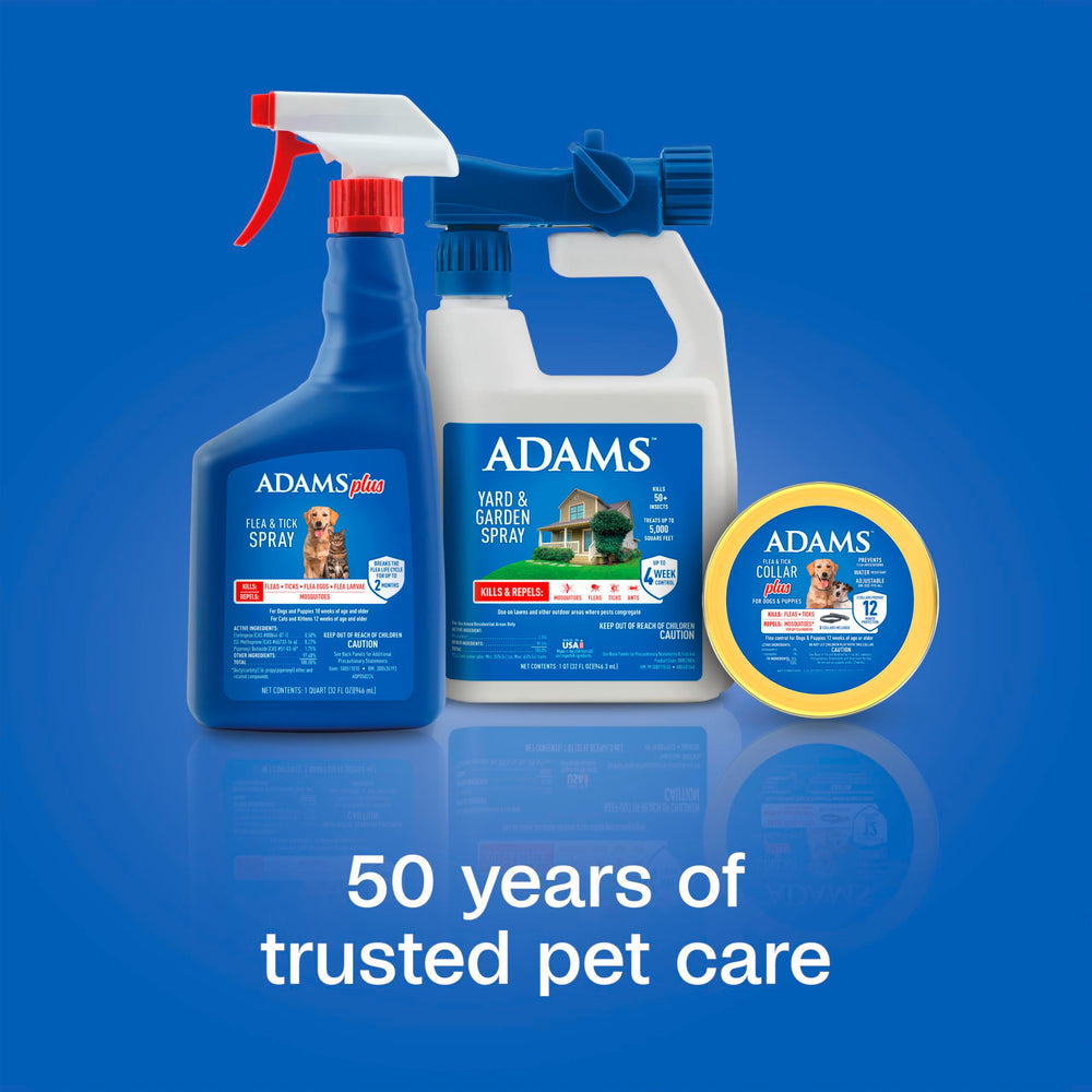 ADAMS Plus apto para hogares con varias mascotas.