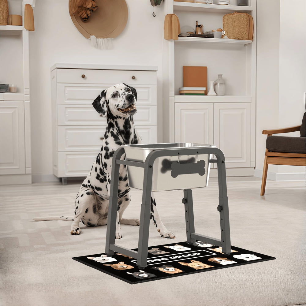 ADENGL etiqueta de nombre en forma de hueso para personalizar la mesa del perro
