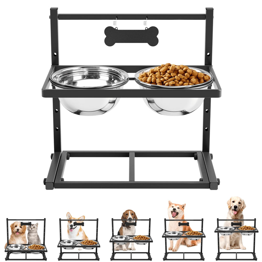 ADENGL tazón elevado para perros mejora la postura durante la comida
