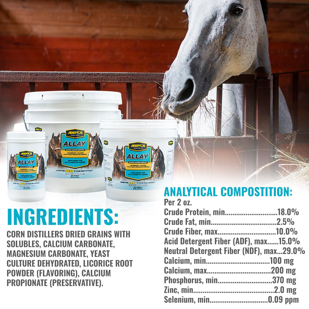 Adeptus Nutrition Allay sabor a regaliz para aceptación.